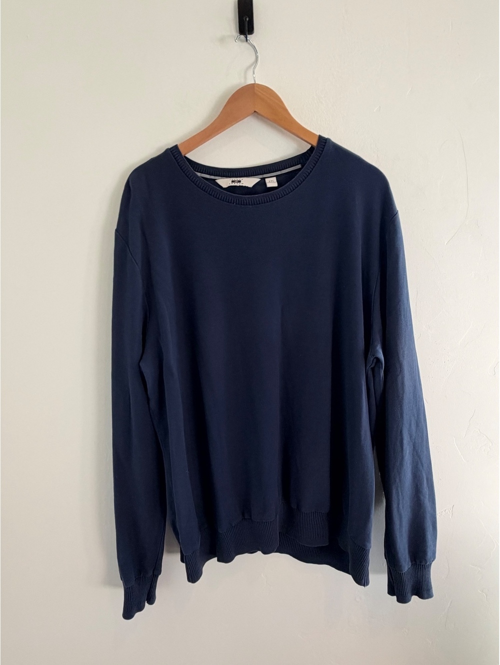 Joseph Abboud Men’s Navy Blue Crewneck Pullover Sweater XXL